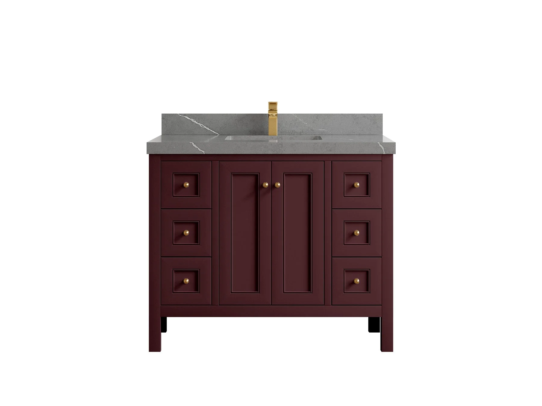 Nashville 42 in. W x 22 in. D Single Sink Bathroom Vanity - Image 38