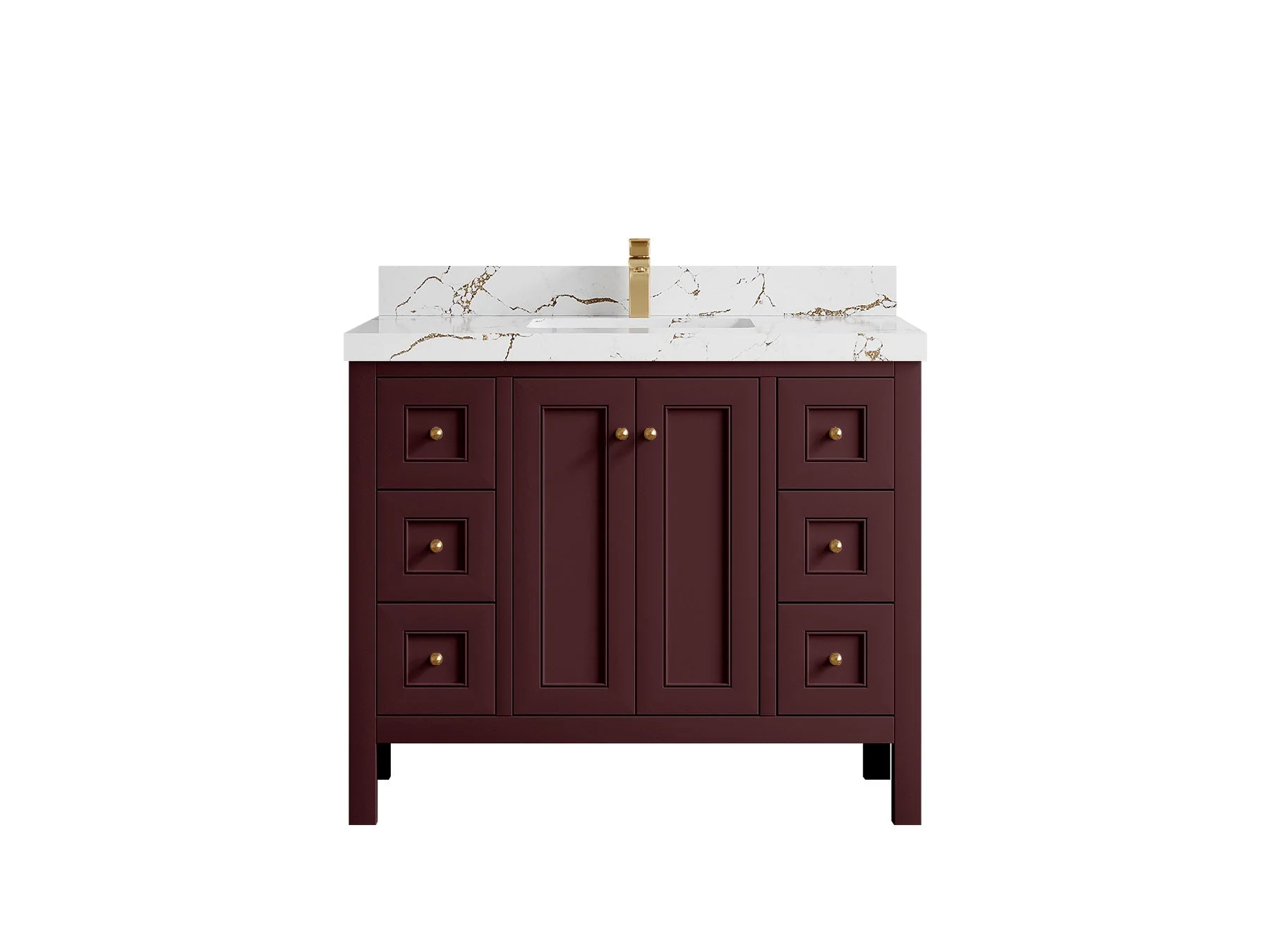 Nashville 42 in. W x 22 in. D Single Sink Bathroom Vanity - Image 44