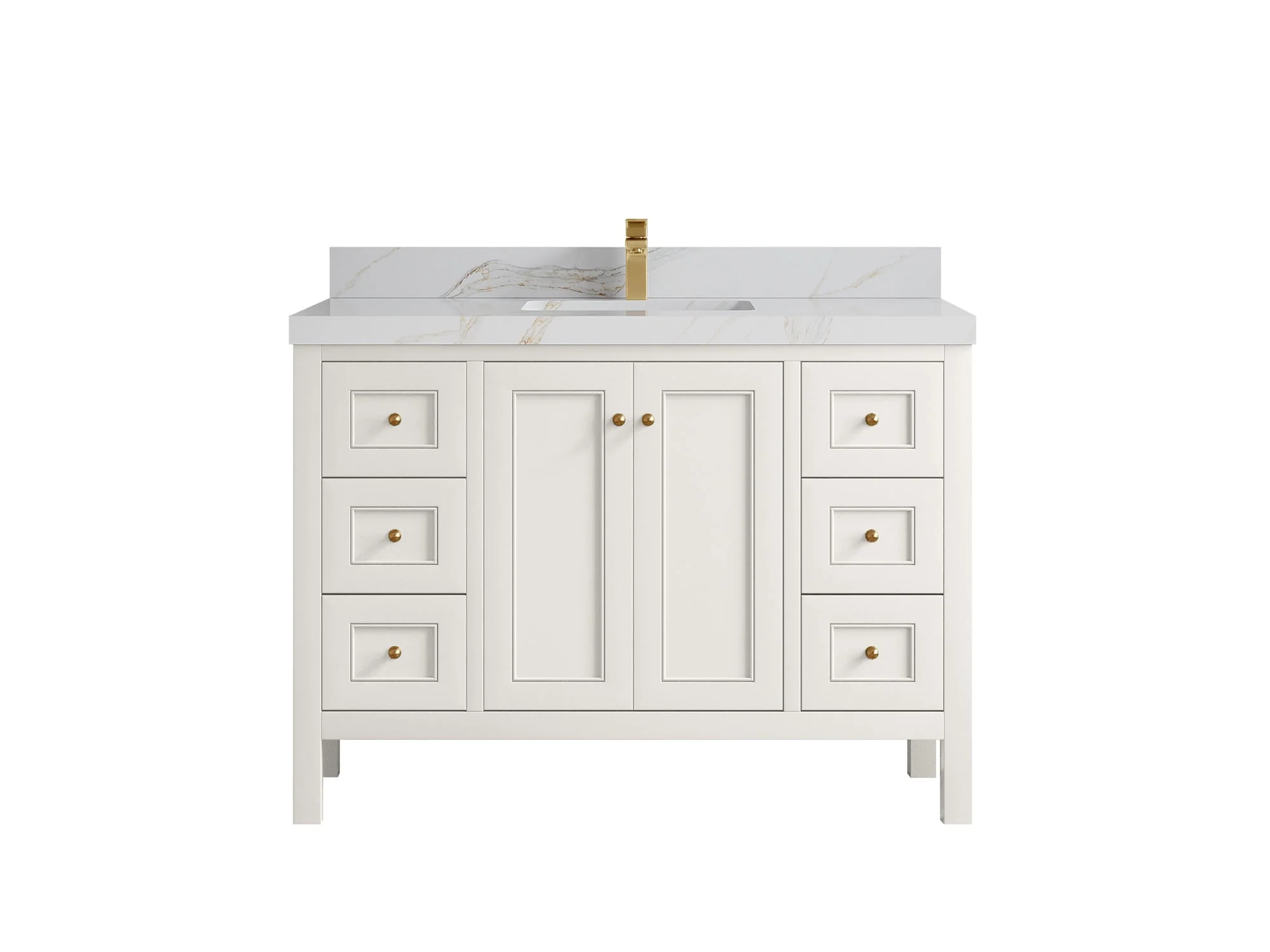 Nashville 48 in. W x 22 in. D Single Sink Bathroom Vanity - Image 19