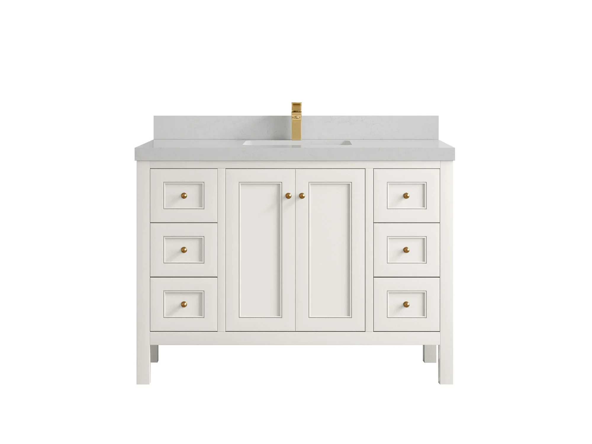 Nashville 48 in. W x 22 in. D Single Sink Bathroom Vanity - Image 23