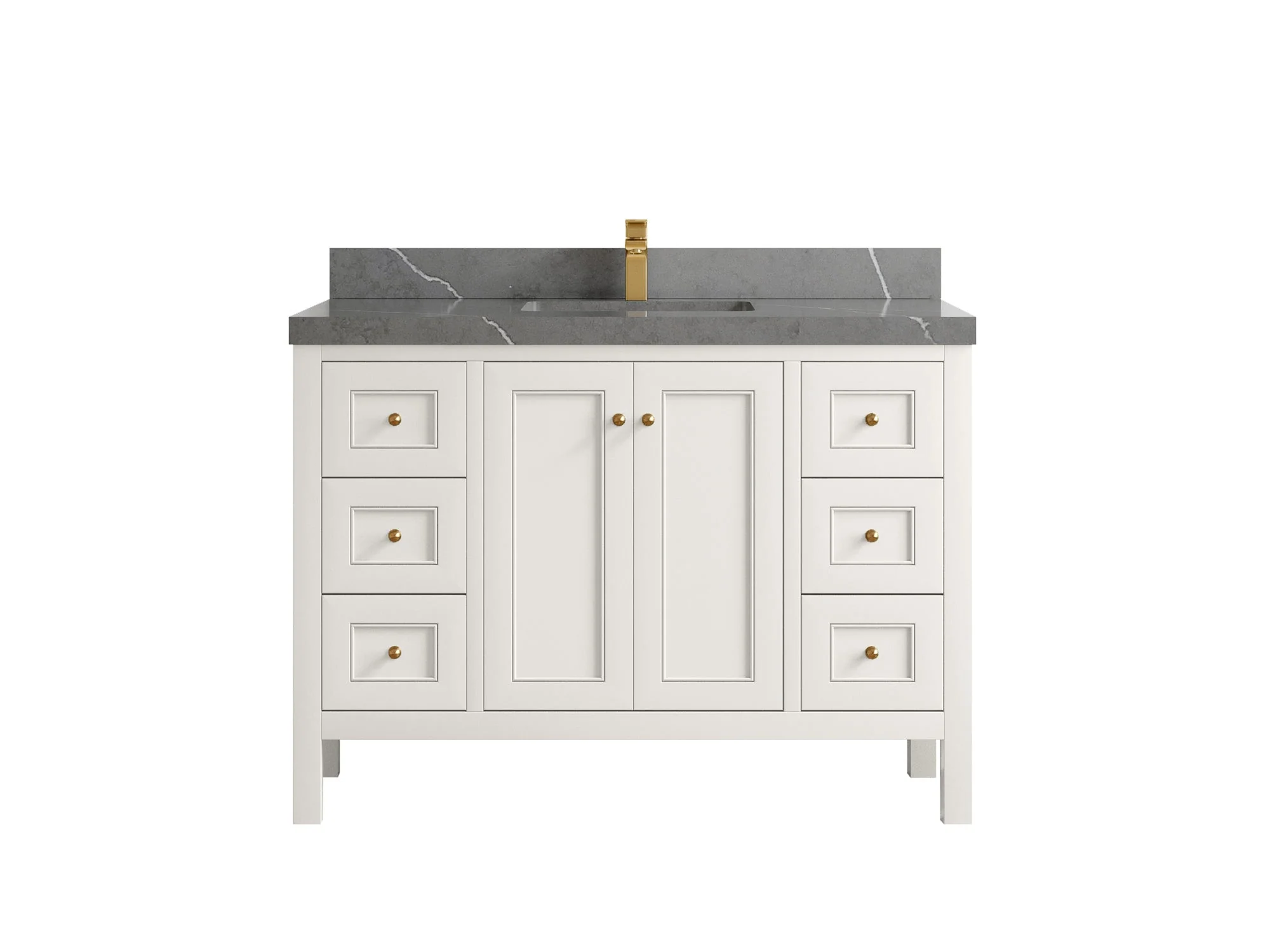 Nashville 48 in. W x 22 in. D Single Sink Bathroom Vanity - Image 35