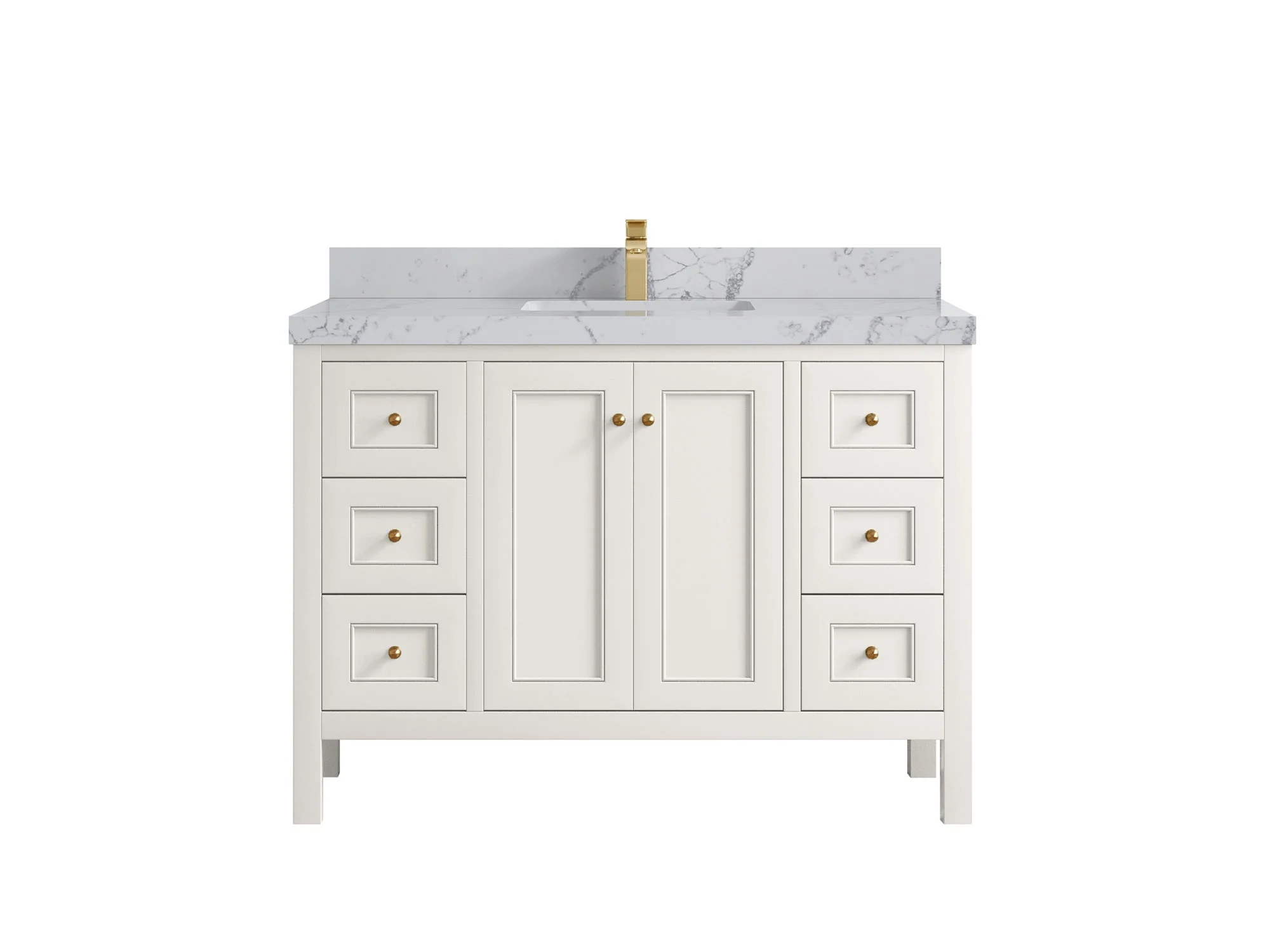 Nashville 48 in. W x 22 in. D Single Sink Bathroom Vanity - Image 43