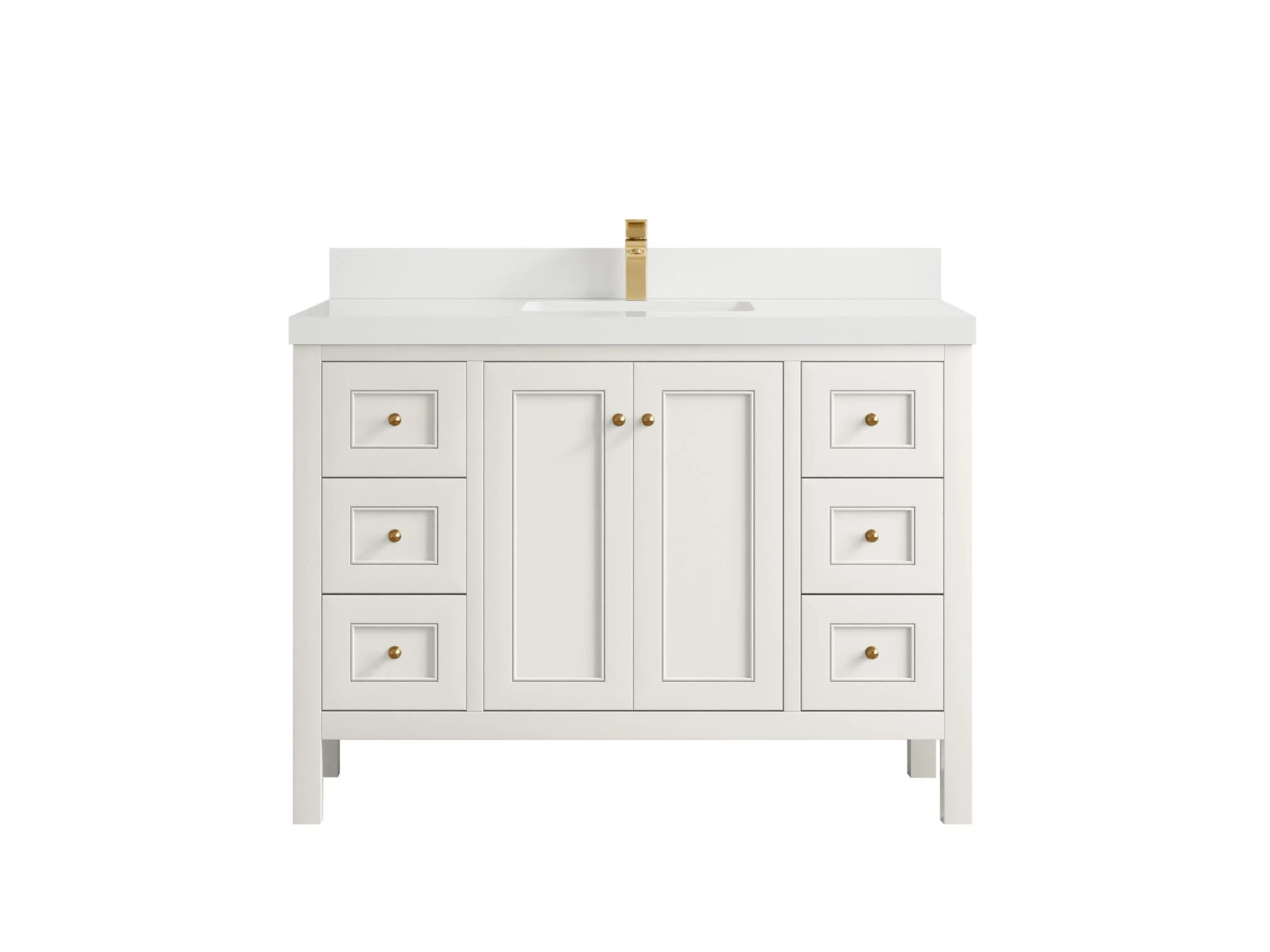 Nashville 48 in. W x 22 in. D Single Sink Bathroom Vanity - Image 45