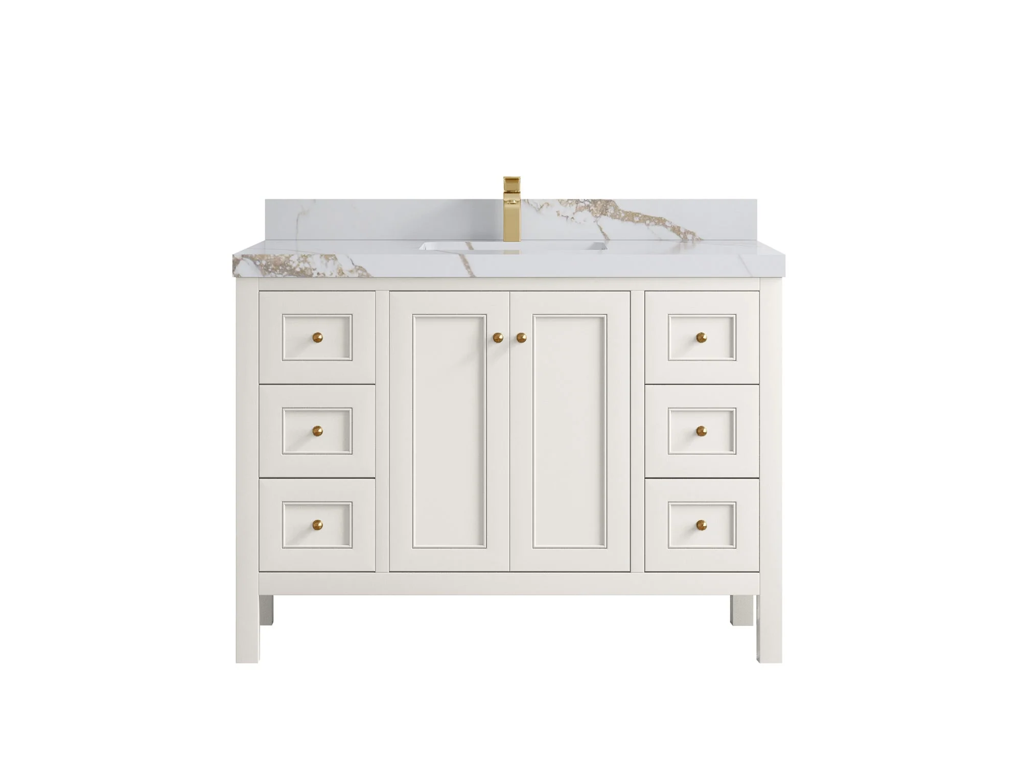 Nashville 48 in. W x 22 in. D Single Sink Bathroom Vanity - Image 49