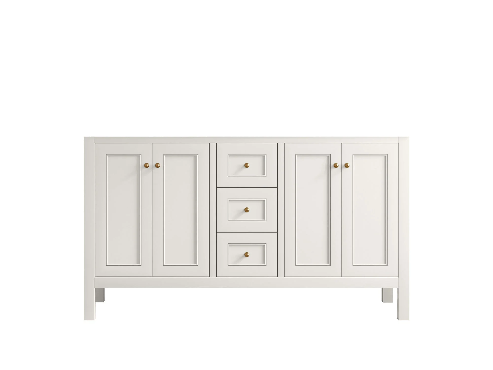 Nashville 60 in. W x 22 in. D Double Sink Bathroom Vanity - Image 6