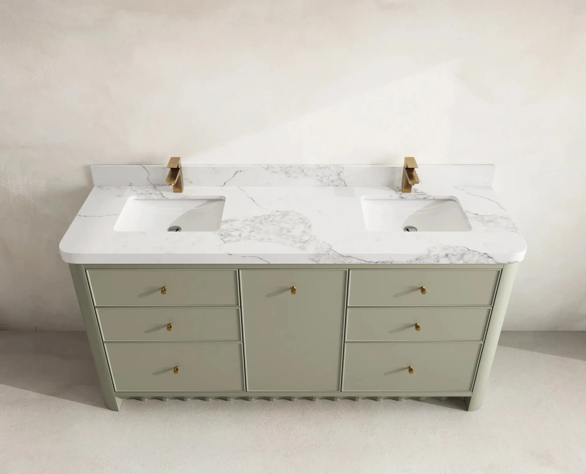 Orlando 72 in. W x 22 in. D Double Sink Bathroom Vanity - Image 11