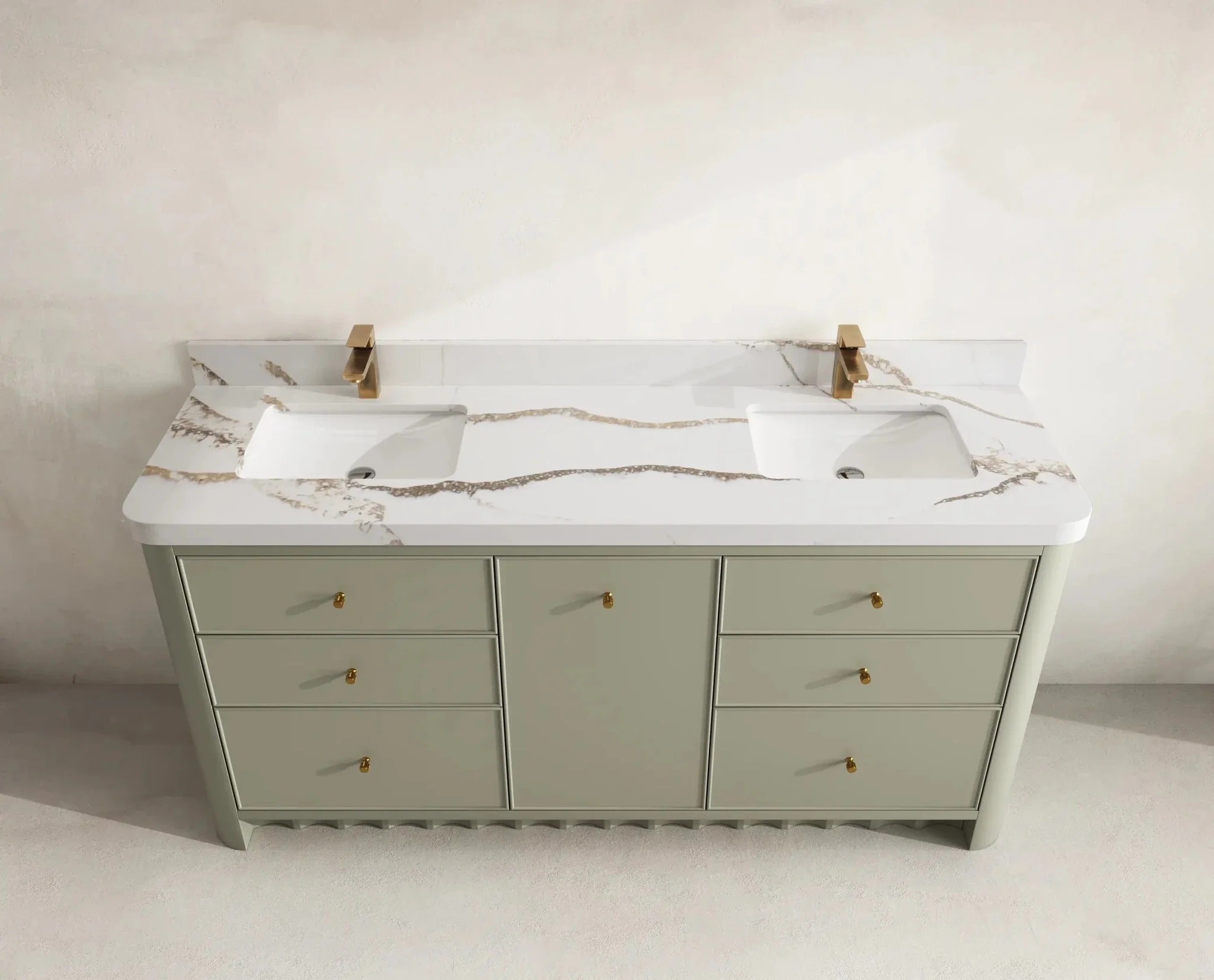 Orlando 72 in. W x 22 in. D Double Sink Bathroom Vanity - Image 9