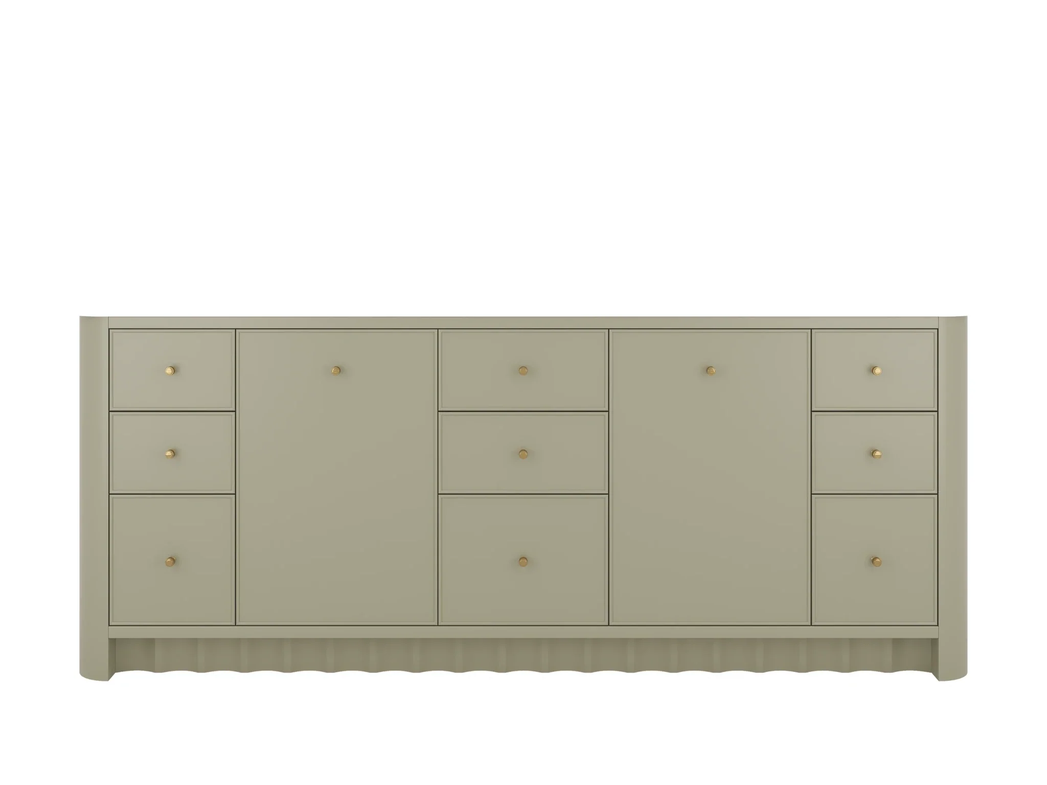 Orlando 84 in. W x 22 in. D Double Sink Bathroom Vanity - Image 17