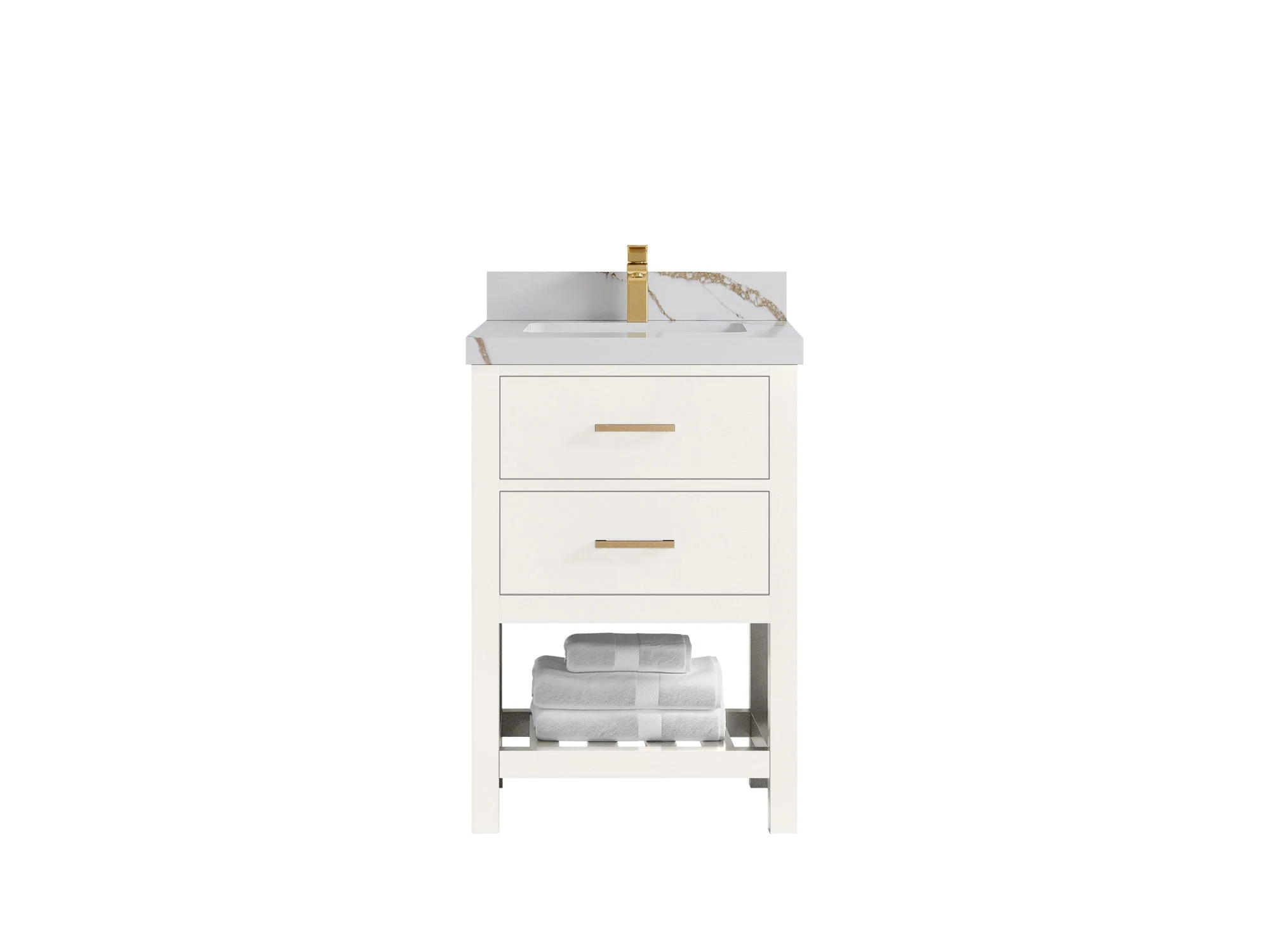 Parker 24 in. W x 22 in. D Single Sink Bathroom Vanity - Image 10