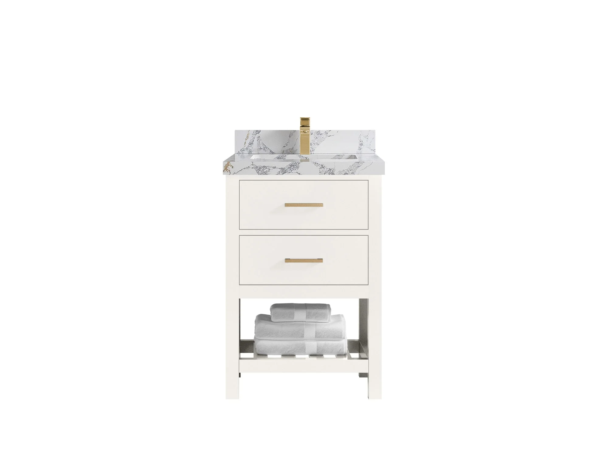 Parker 24 in. W x 22 in. D Single Sink Bathroom Vanity - Image 12