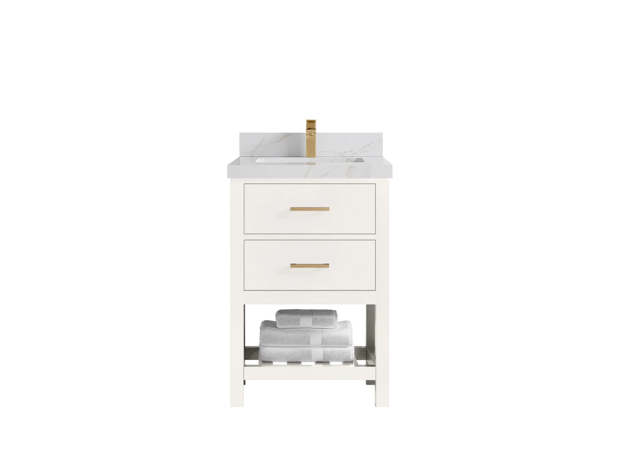 Parker 24 in. W x 22 in. D Single Sink Bathroom Vanity - Image 14