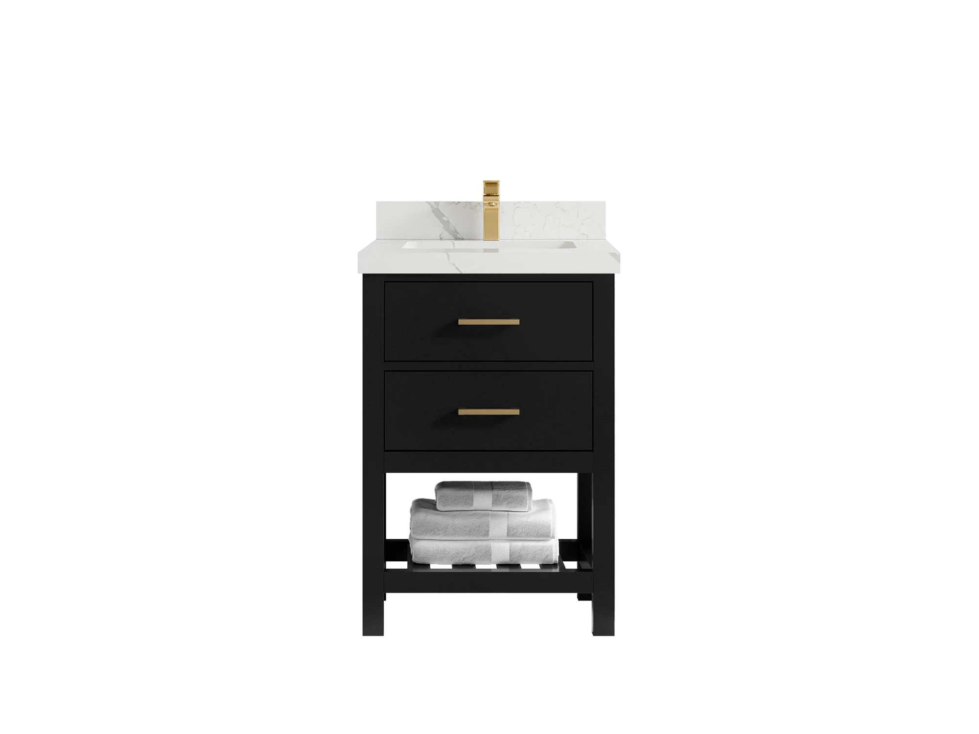 Parker 24 in. W x 22 in. D Single Sink Bathroom Vanity - Image 14