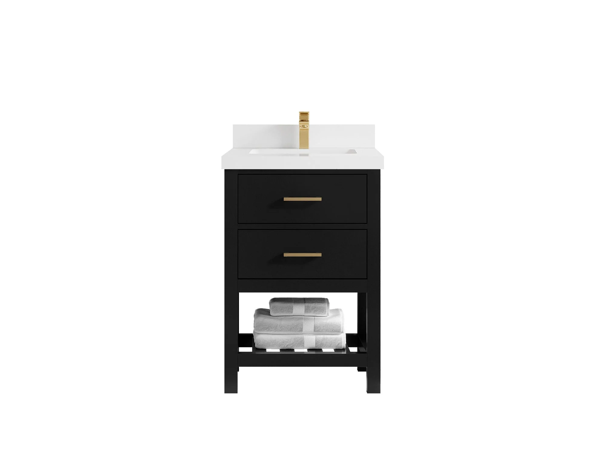 Parker 24 in. W x 22 in. D Single Sink Bathroom Vanity - Image 26