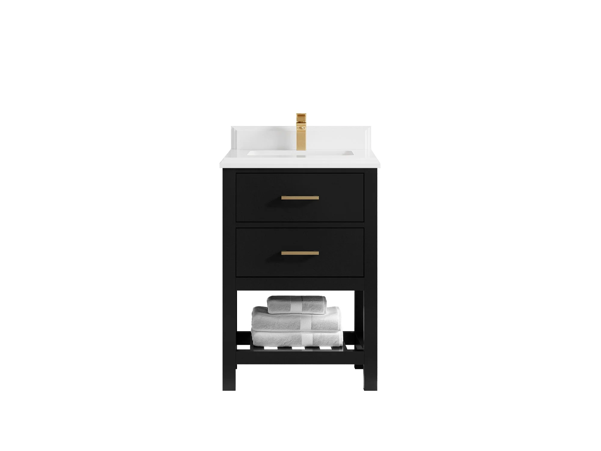 Parker 24 in. W x 22 in. D Single Sink Bathroom Vanity - Image 32