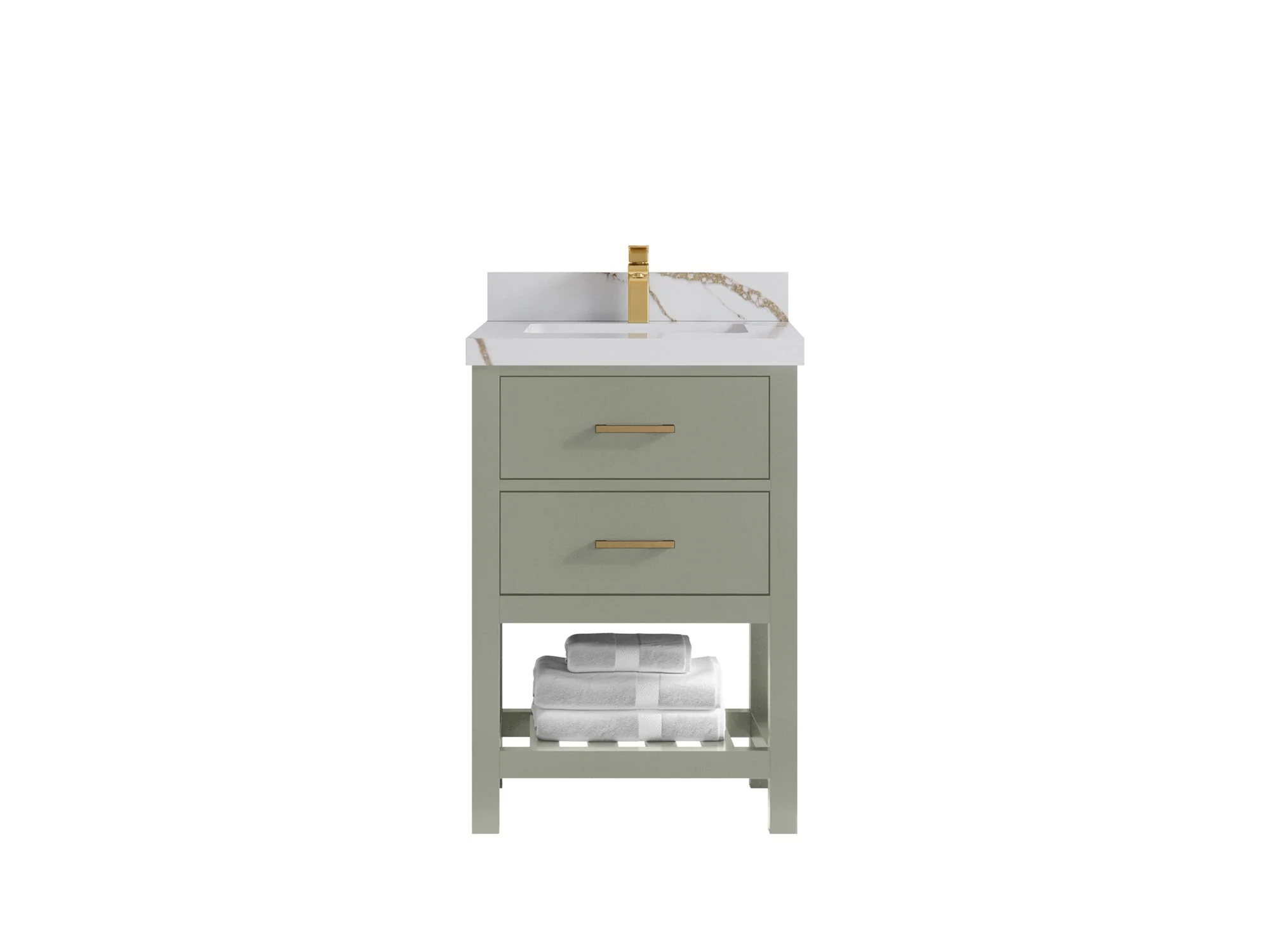 Parker 24 in. W x 22 in. D Single Sink Bathroom Vanity - Image 12