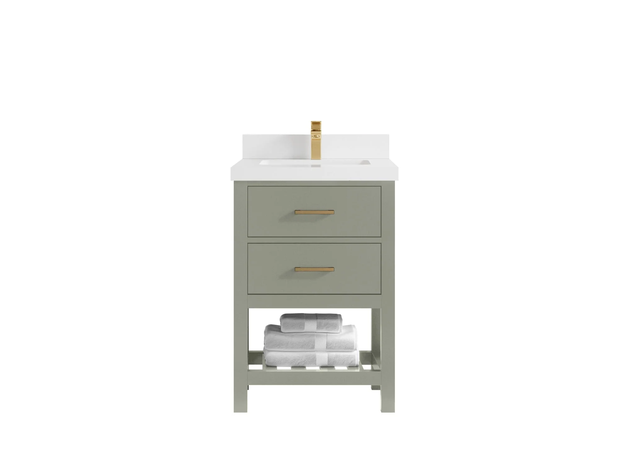 Parker 24 in. W x 22 in. D Single Sink Bathroom Vanity - Image 27