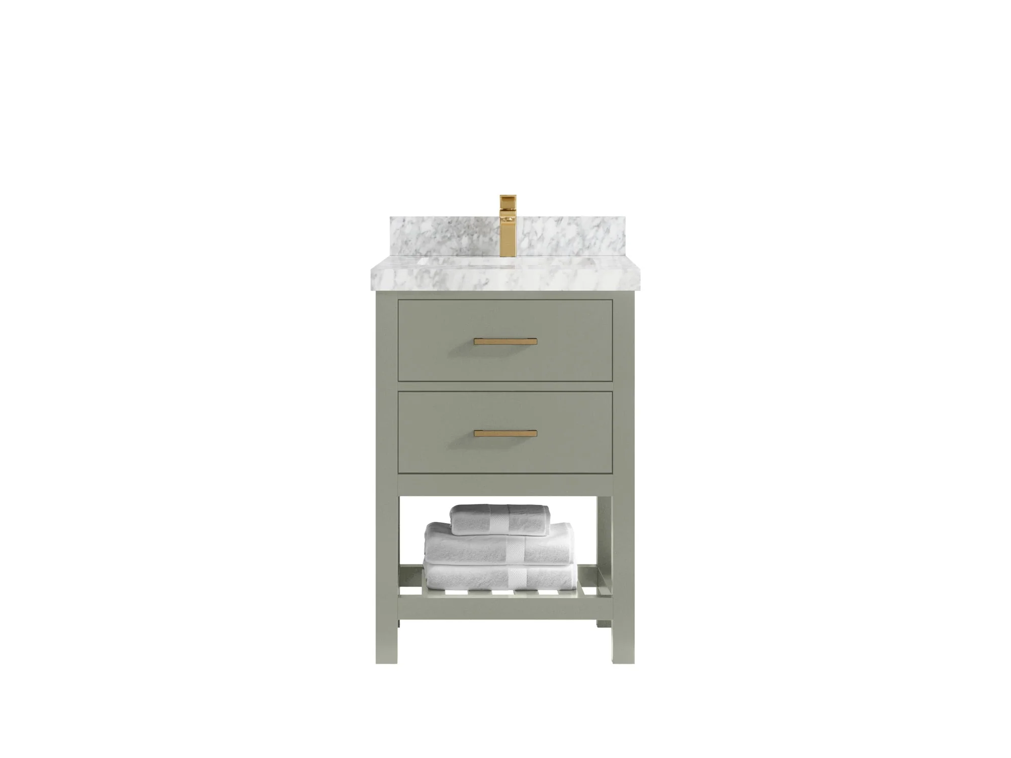 Parker 24 in. W x 22 in. D Single Sink Bathroom Vanity - Image 8