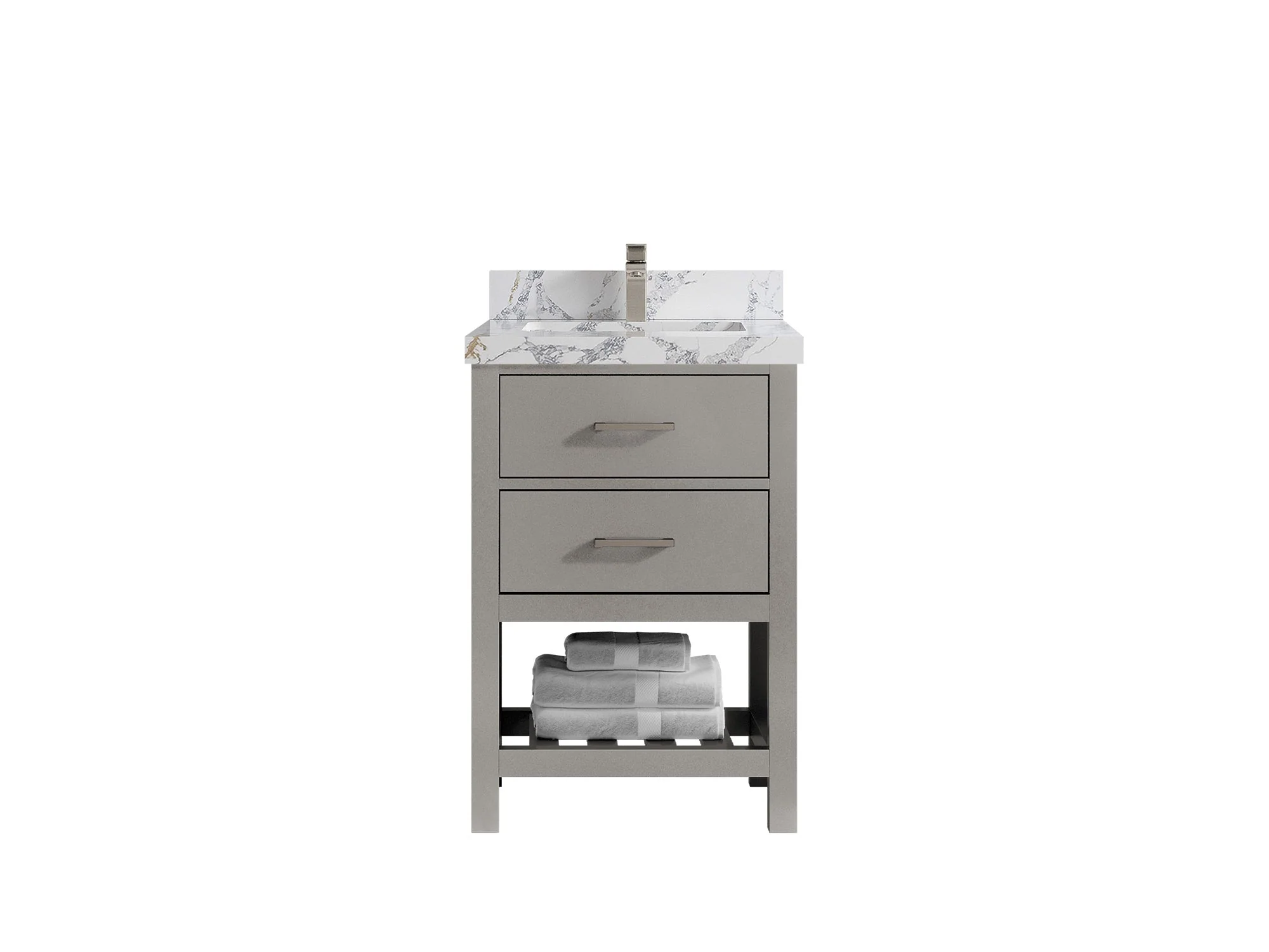 Parker 24 in. W x 22 in. D Single Sink Bathroom Vanity - Image 16