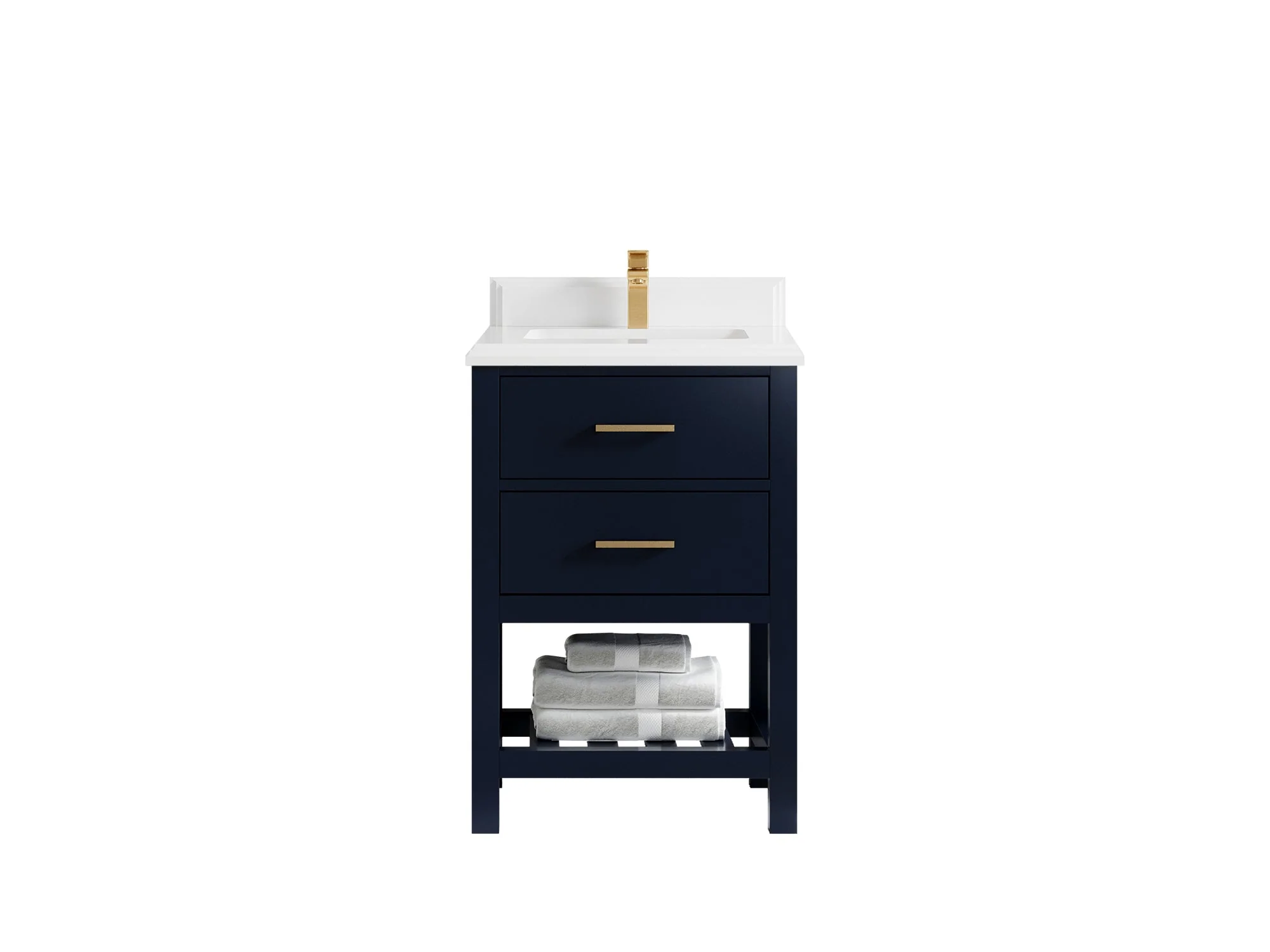 Parker 24 in. W x 22 in. D Single Sink Bathroom Vanity - Image 30