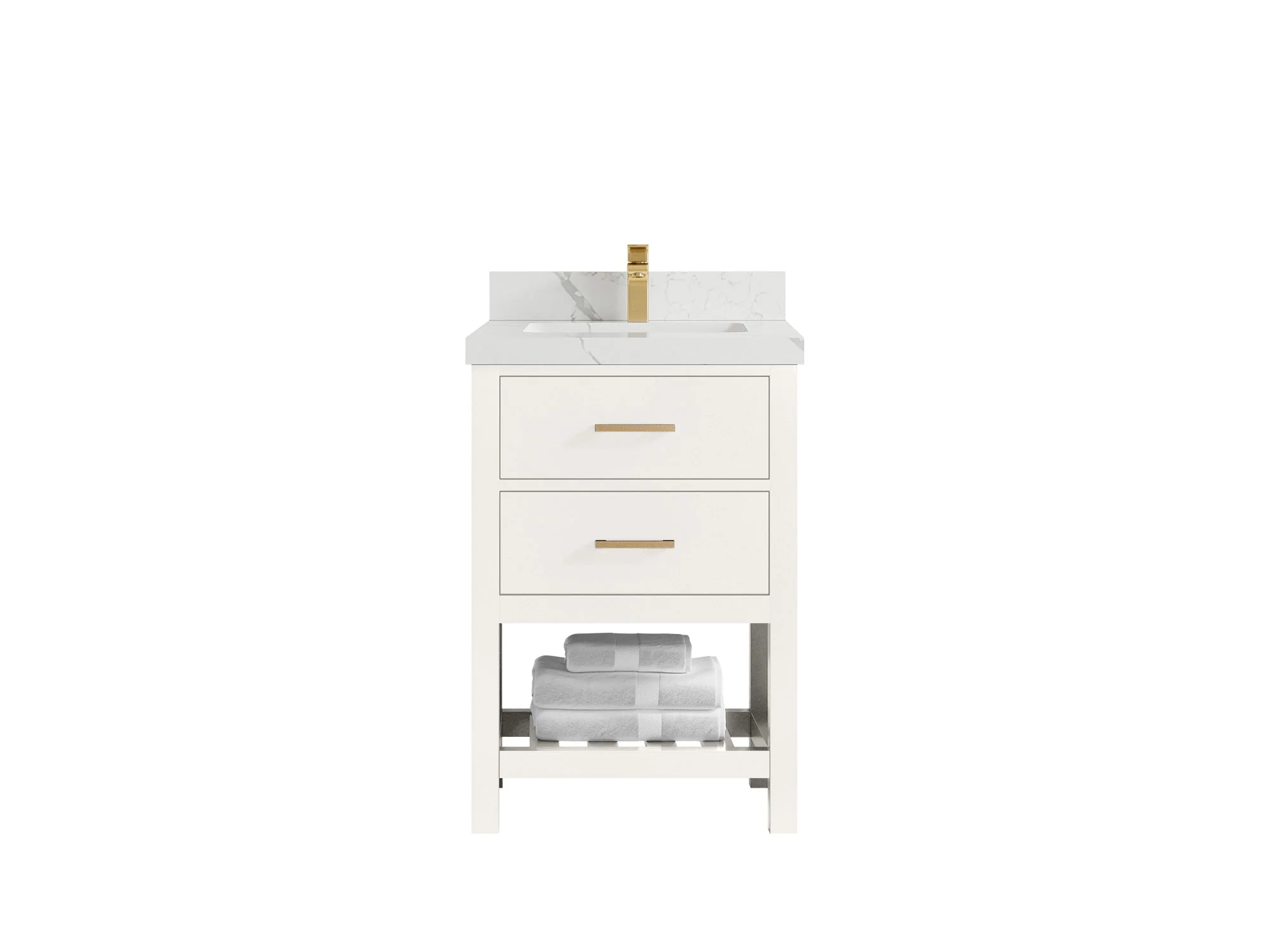 Parker 24 in. W x 22 in. D Single Sink Bathroom Vanity - Image 8