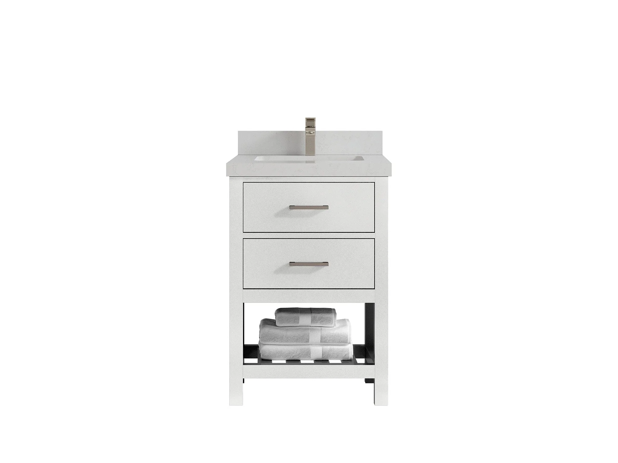 Parker 24 in. W x 22 in. D Single Sink Bathroom Vanity - Image 10