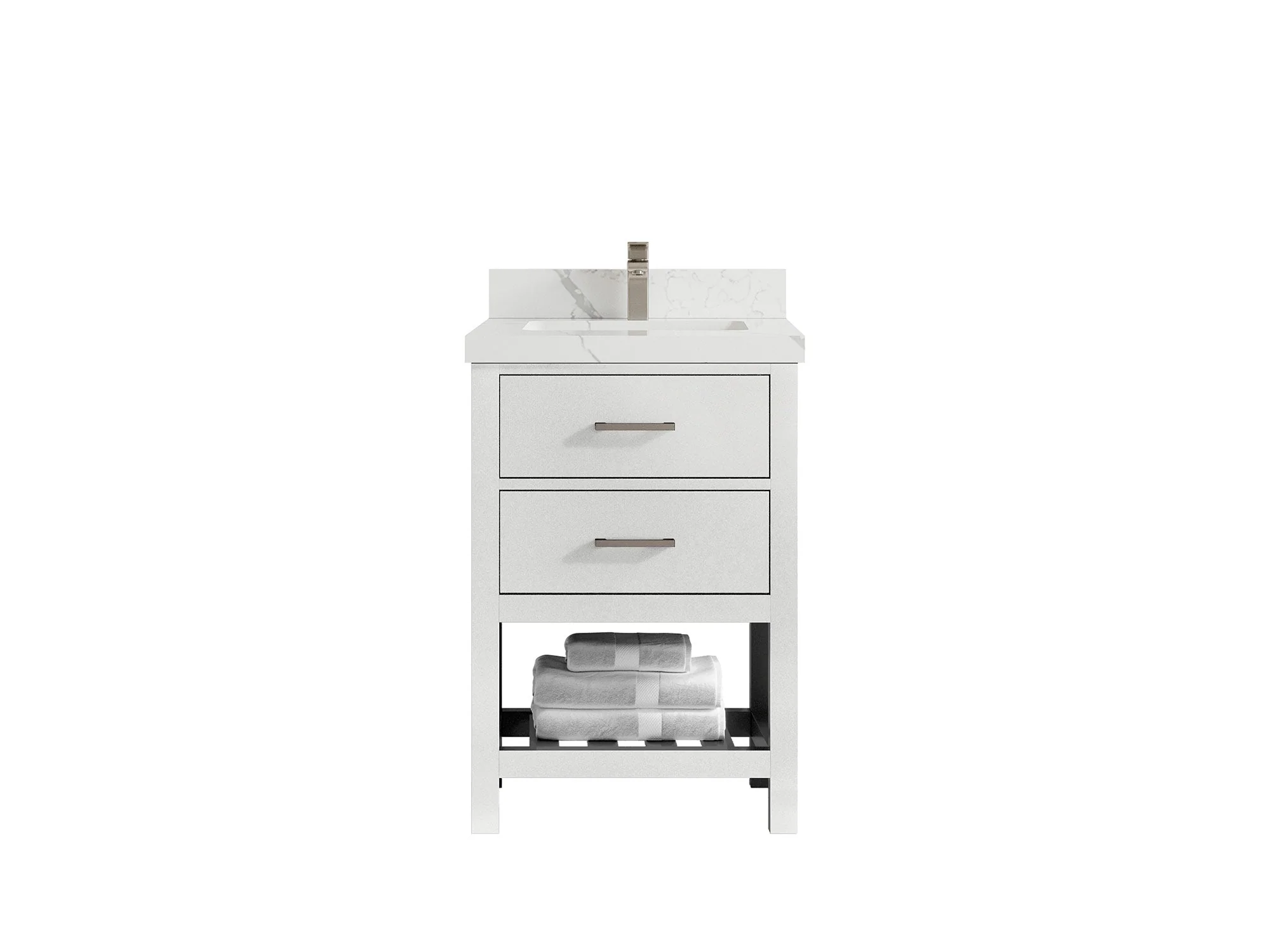 Parker 24 in. W x 22 in. D Single Sink Bathroom Vanity - Image 14
