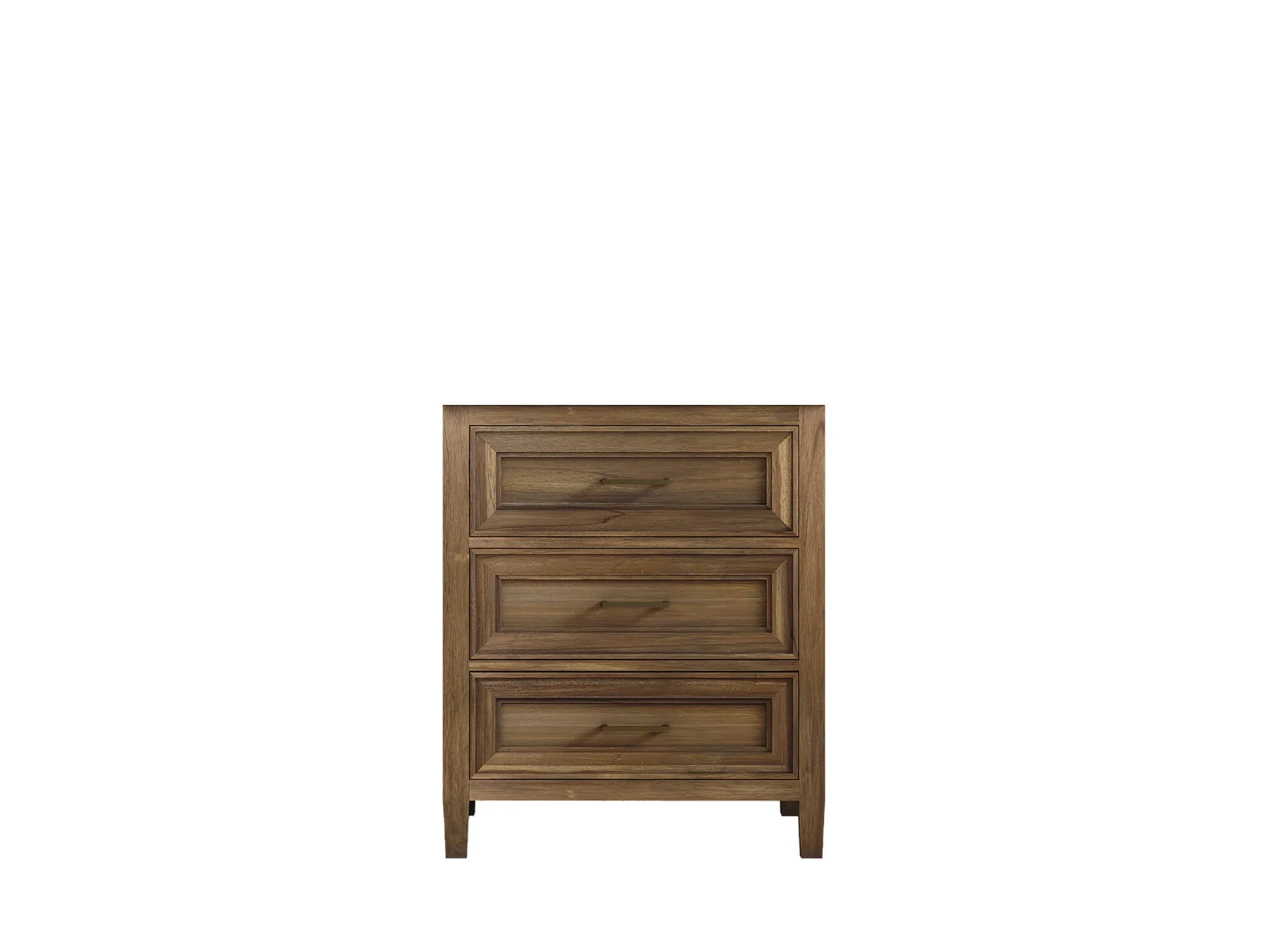 Santa Monica Teak Wood 30 in. W x 22 in. D Single Sink Bathroom Vanity - Image 6
