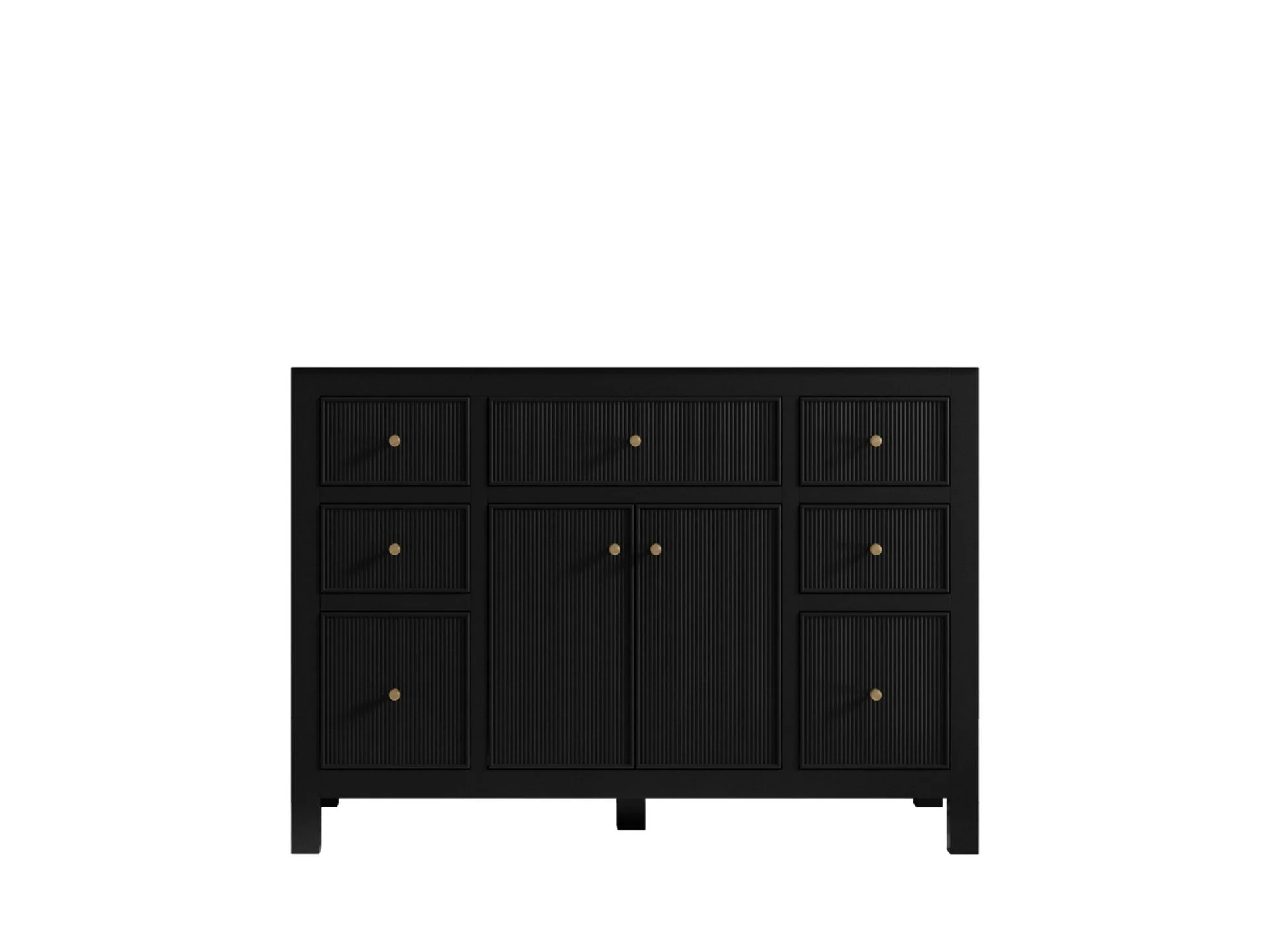 Sonoma 48 in W x 22 in D Free Standing Reeded Single Sink Bathroom Vanity - Image 7