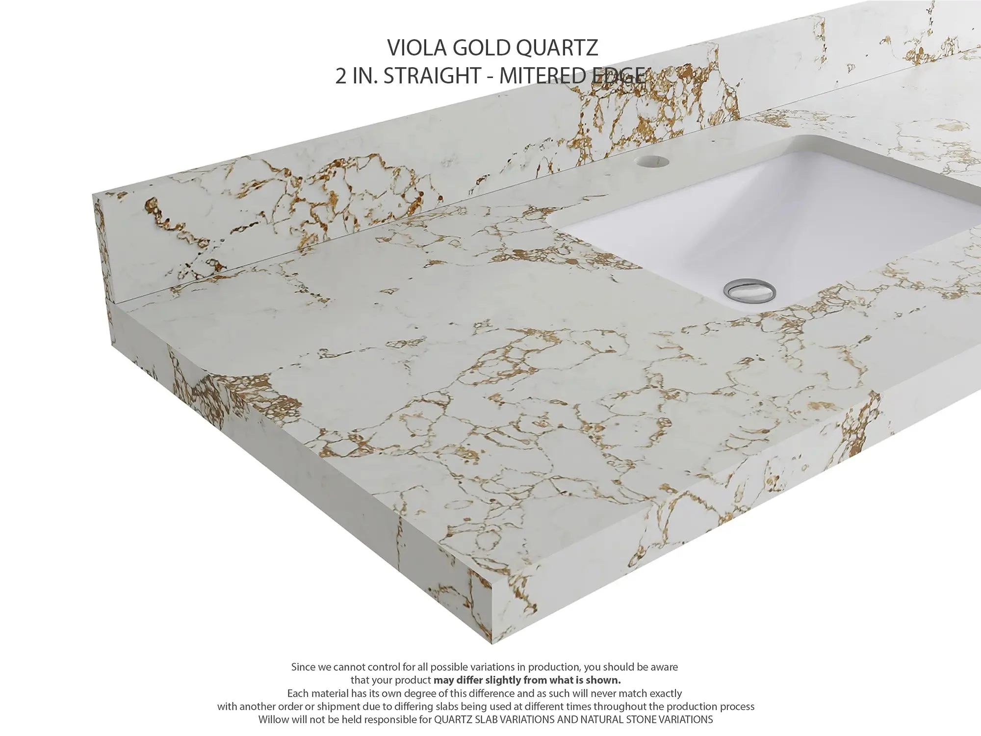 Sonoma White Oak 36 in. W x 22 in. D Center Sink Reeded Bathroom Vanity - Image 17